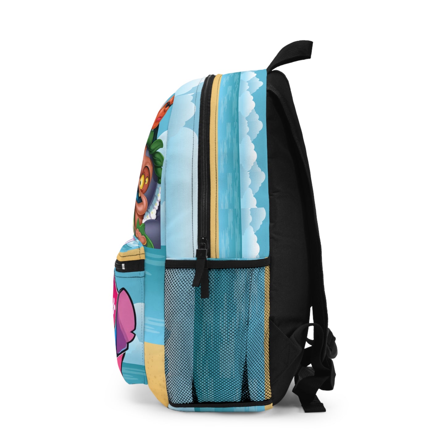 Personalized Character Backpack for Kids, Fun School Bag, Customizable Backpack, Cute Durable Rucksack, Ideal for Birthdays and Playdates