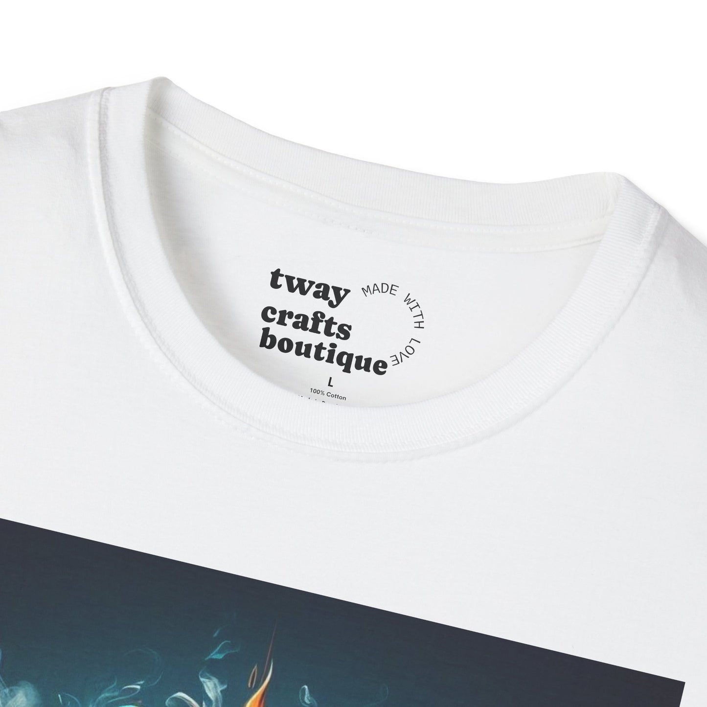 Dolphin Graphic T-Shirt | Unisex Softstyle Tee, Summer Apparel, Beach Wear, Eco-Friendly, Gift for Ocean Lovers