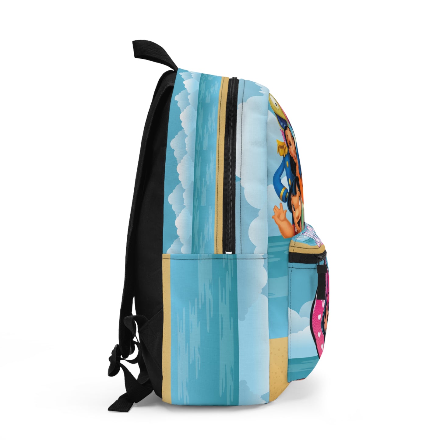 Personalized Character Backpack for Kids, Fun School Bag, Customizable Backpack, Cute Durable Rucksack, Ideal for Birthdays and Playdates