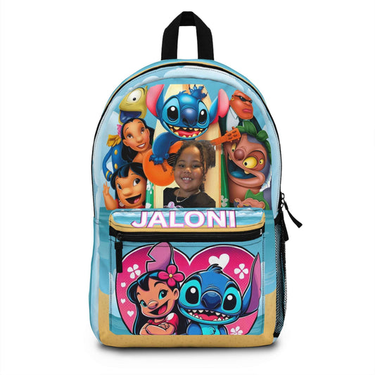 Personalized Character Backpack for Kids, Fun School Bag, Customizable Backpack, Cute Durable Rucksack, Ideal for Birthdays and Playdates