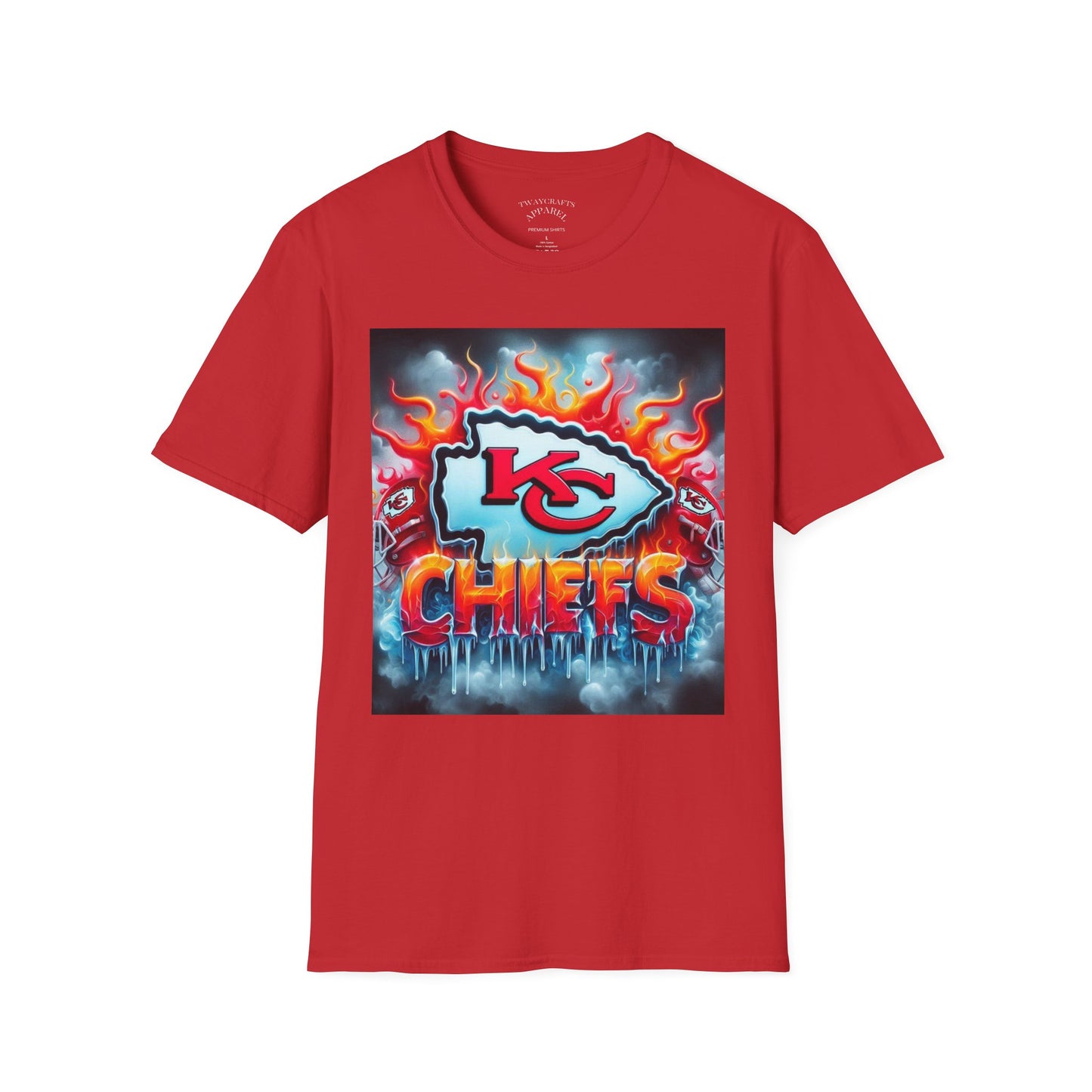 Kansas City Chiefs Fan T-Shirt | Unisex Softstyle Tee for Game Day, Sports Fan Apparel, Birthday Gift, Tailgating, Super Bowl