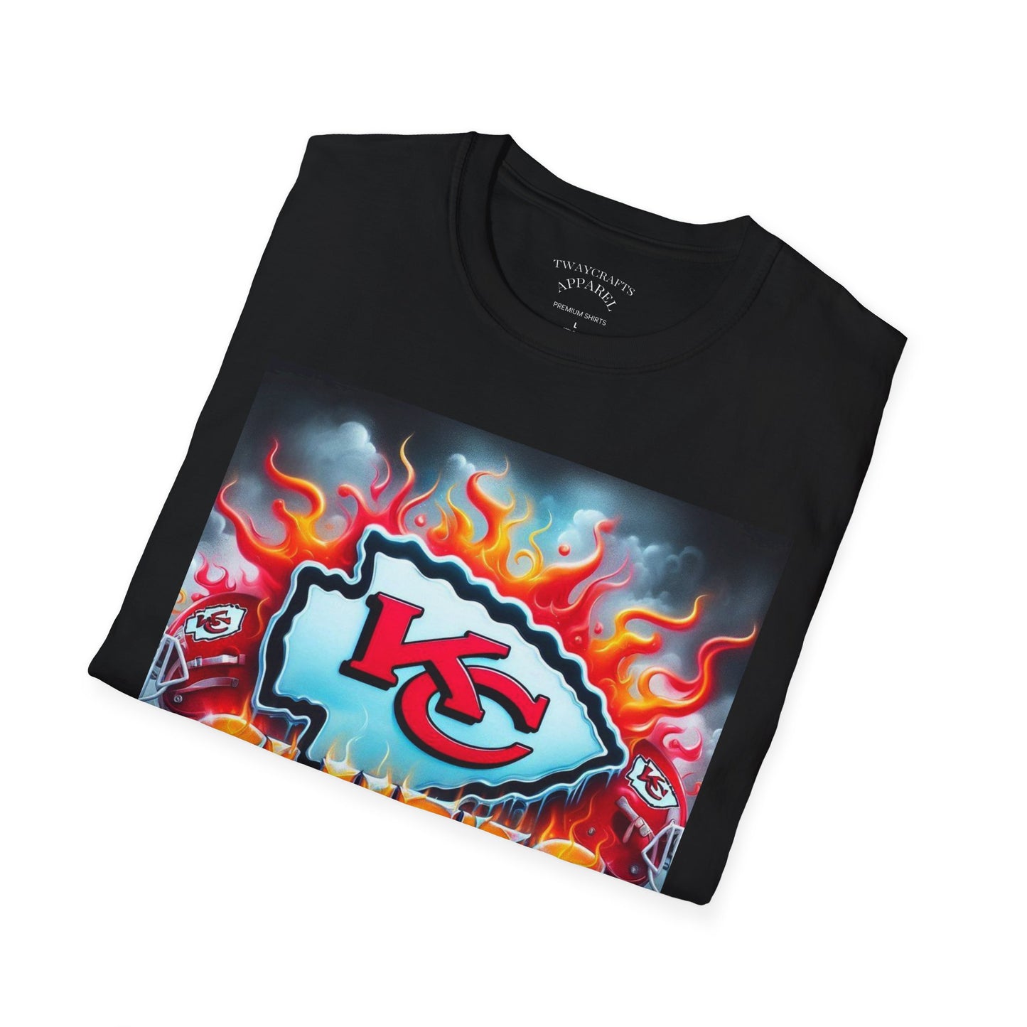 Kansas City Chiefs Fan T-Shirt | Unisex Softstyle Tee for Game Day, Sports Fan Apparel, Birthday Gift, Tailgating, Super Bowl