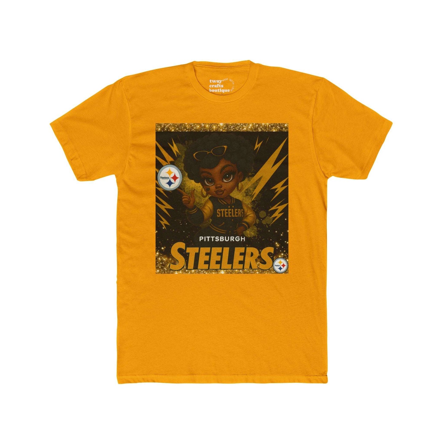 Pittsburgh Steelers Graphic Tee, Unisex Cotton Crew Tee, Sports Fan Shirt, Game Day Apparel, Steeler Nation Clothing, Football [...]