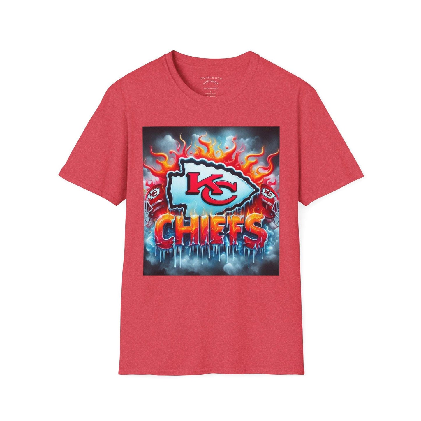 Kansas City Chiefs Fan T-Shirt | Unisex Softstyle Tee for Game Day, Sports Fan Apparel, Birthday Gift, Tailgating, Super Bowl