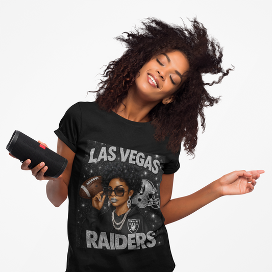 Las Vegas Raiders Vintage T-Shirt | Unisex Softstyle Tee | Sporty Fan Gear, Casual Wear, Game Day, Holiday Gift