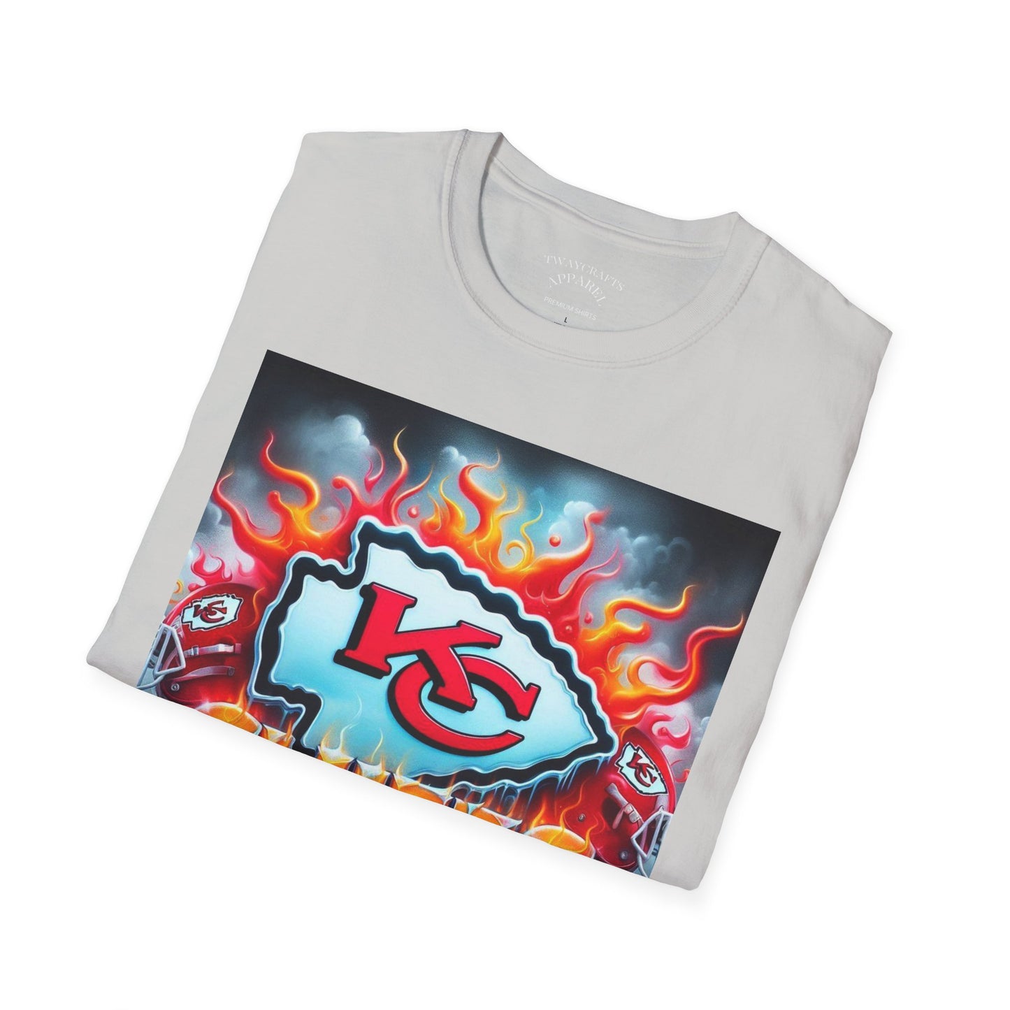 Kansas City Chiefs Fan T-Shirt | Unisex Softstyle Tee for Game Day, Sports Fan Apparel, Birthday Gift, Tailgating, Super Bowl