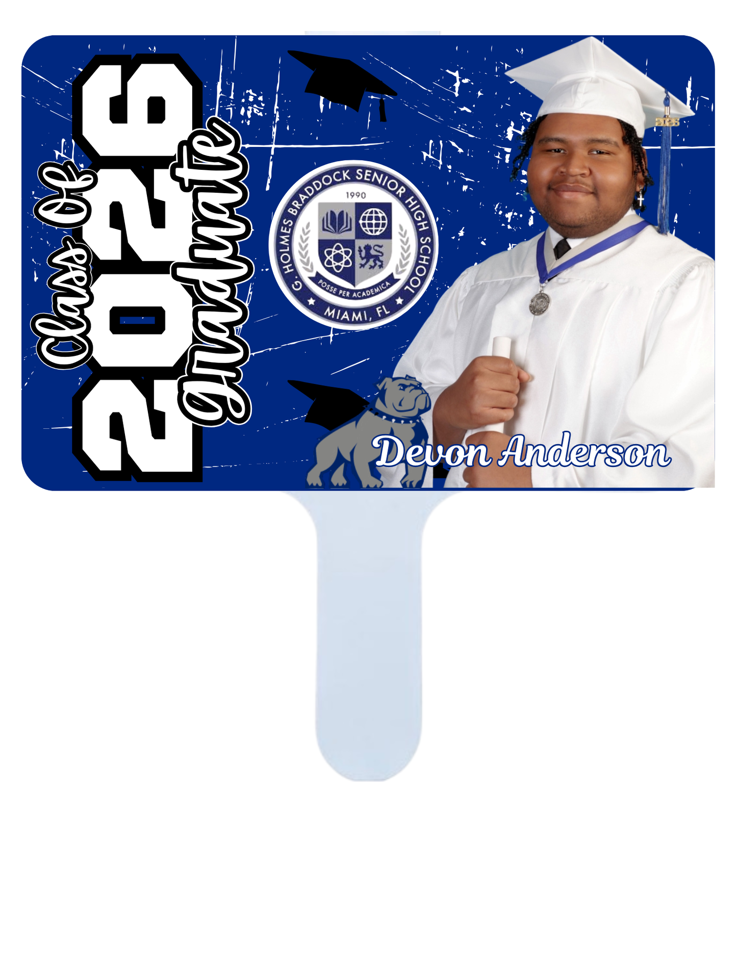 GRADUATION PADDLE FANS