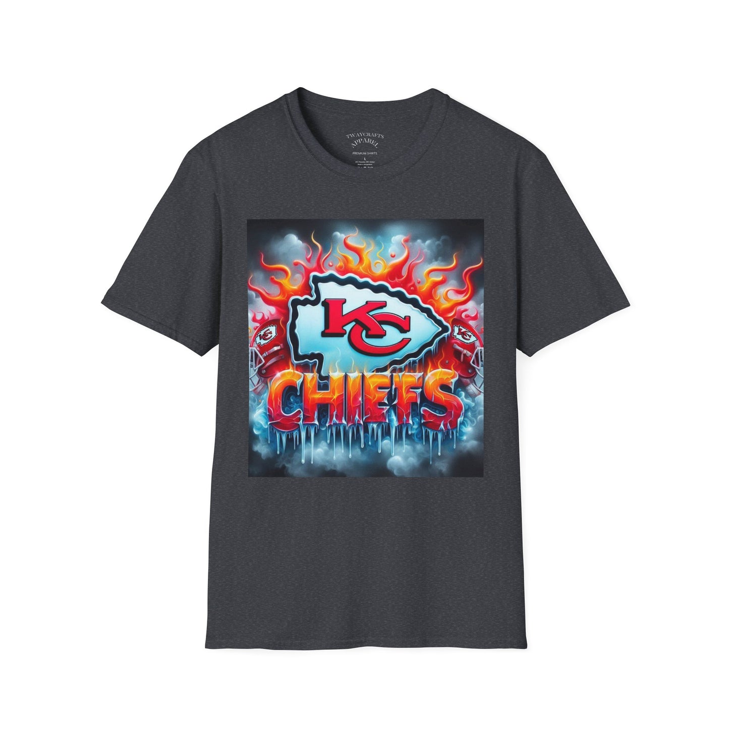 Kansas City Chiefs Fan T-Shirt | Unisex Softstyle Tee for Game Day, Sports Fan Apparel, Birthday Gift, Tailgating, Super Bowl