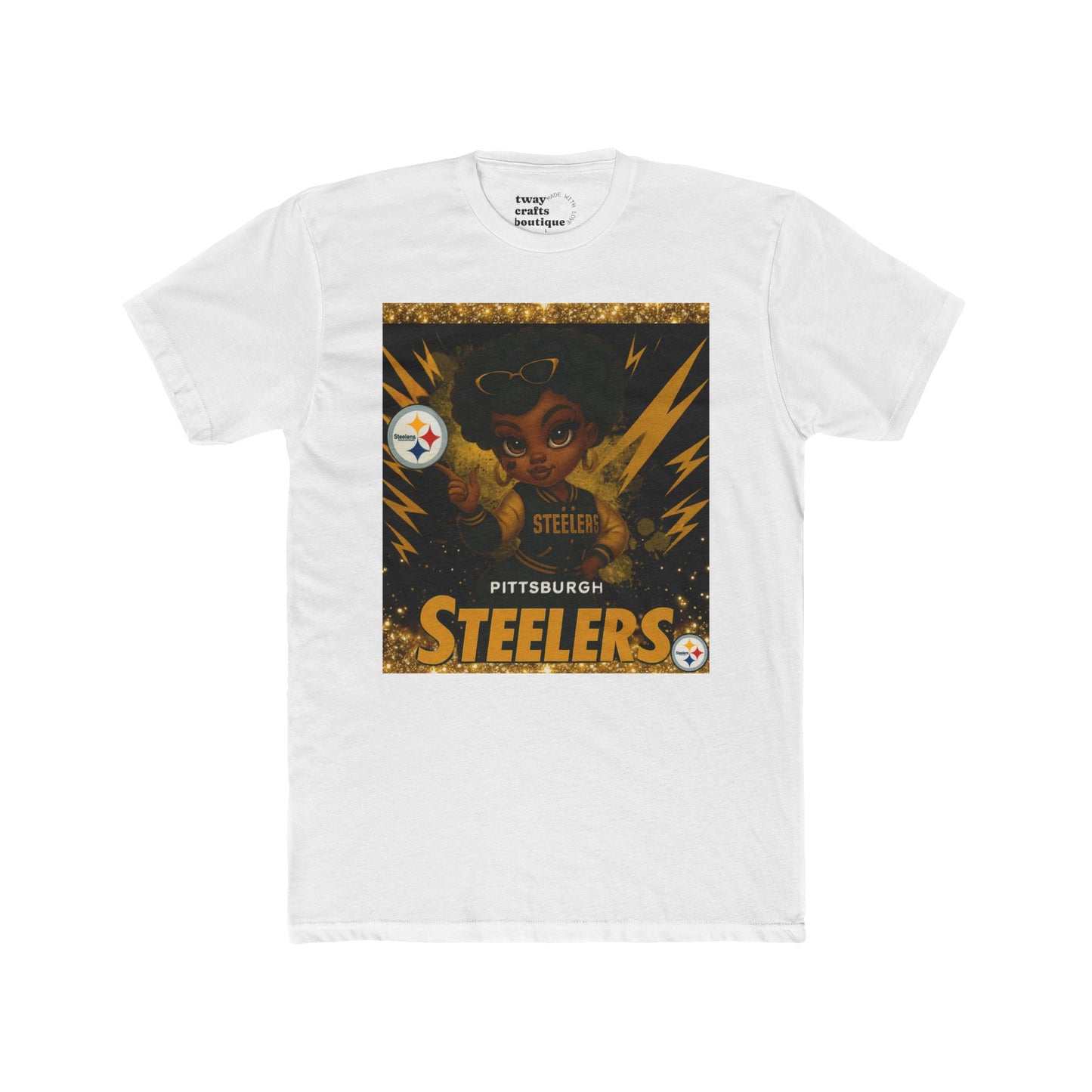 Pittsburgh Steelers Graphic Tee, Unisex Cotton Crew Tee, Sports Fan Shirt, Game Day Apparel, Steeler Nation Clothing, Football [...]