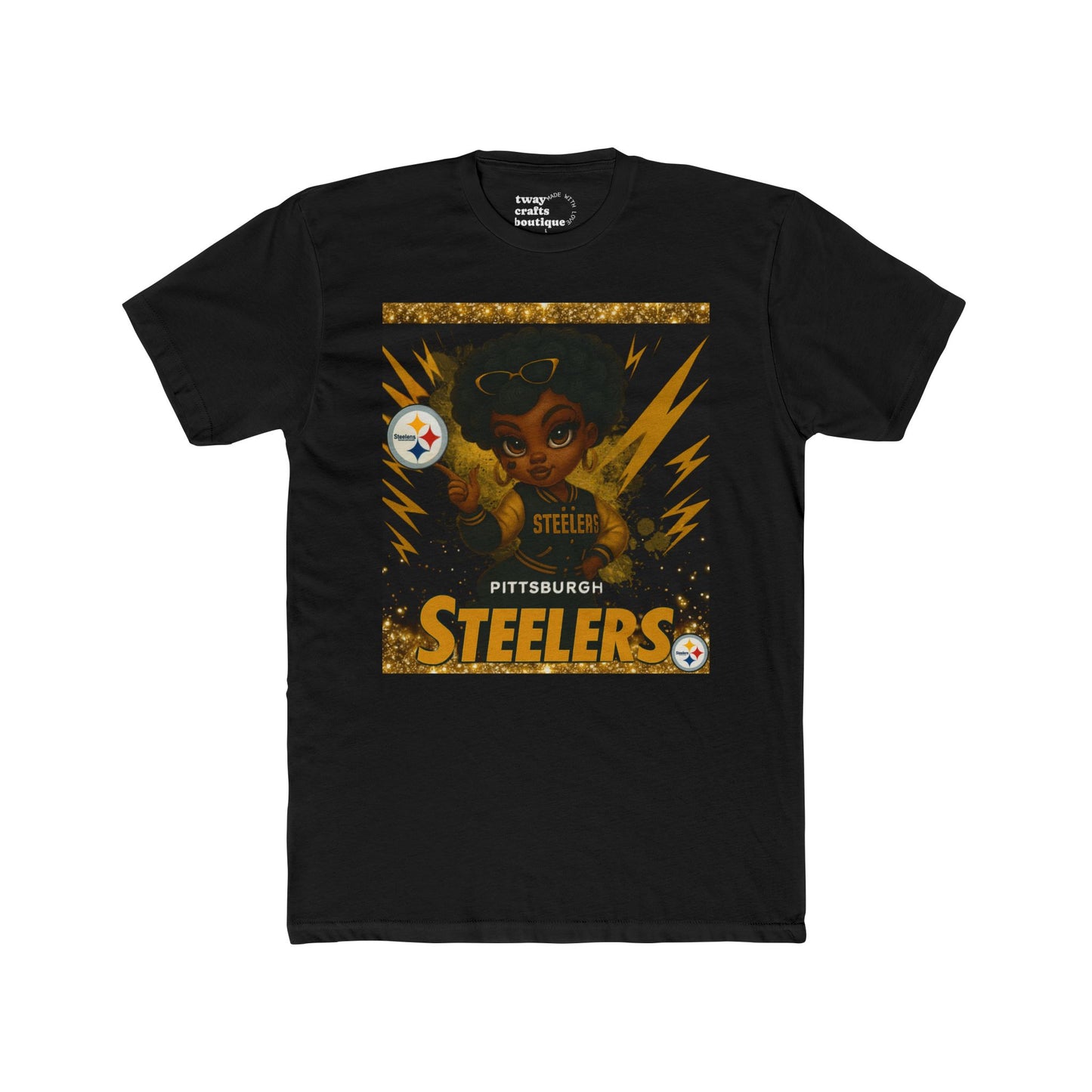 Pittsburgh Steelers Graphic Tee, Unisex Cotton Crew Tee, Sports Fan Shirt, Game Day Apparel, Steeler Nation Clothing, Football [...]