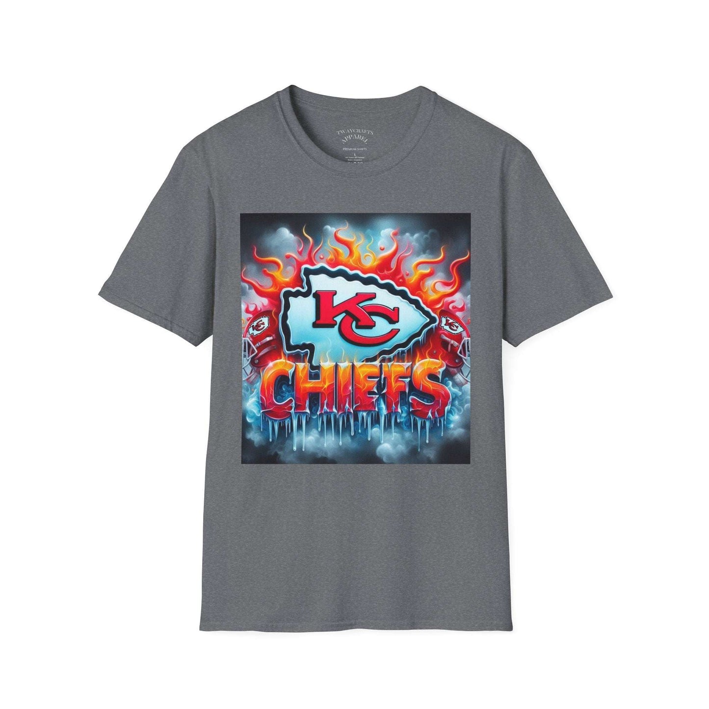 Kansas City Chiefs Fan T-Shirt | Unisex Softstyle Tee for Game Day, Sports Fan Apparel, Birthday Gift, Tailgating, Super Bowl