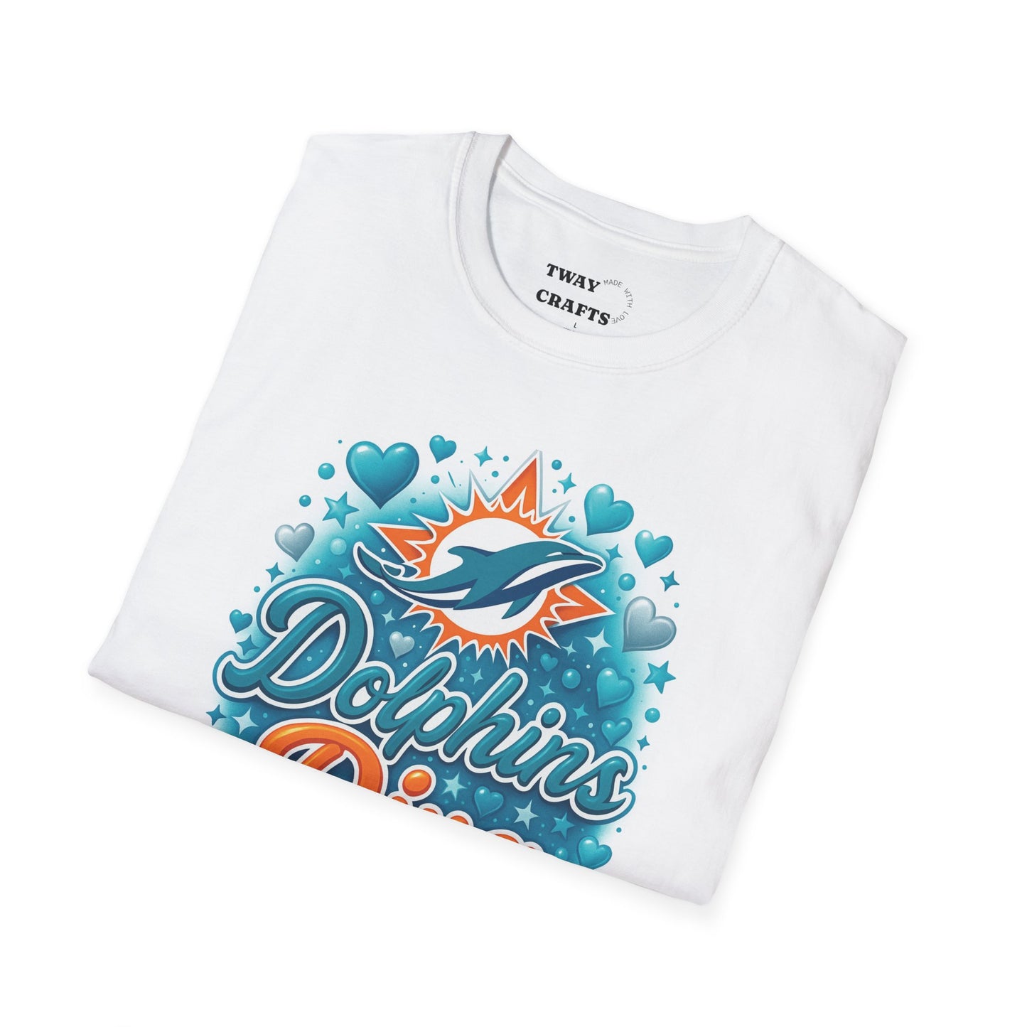 Dolphins Diva T-Shirt for Fans, Cute Unisex Tee, Perfect for Game Day, Beach Days, Birthday Gifts, Sports Wear