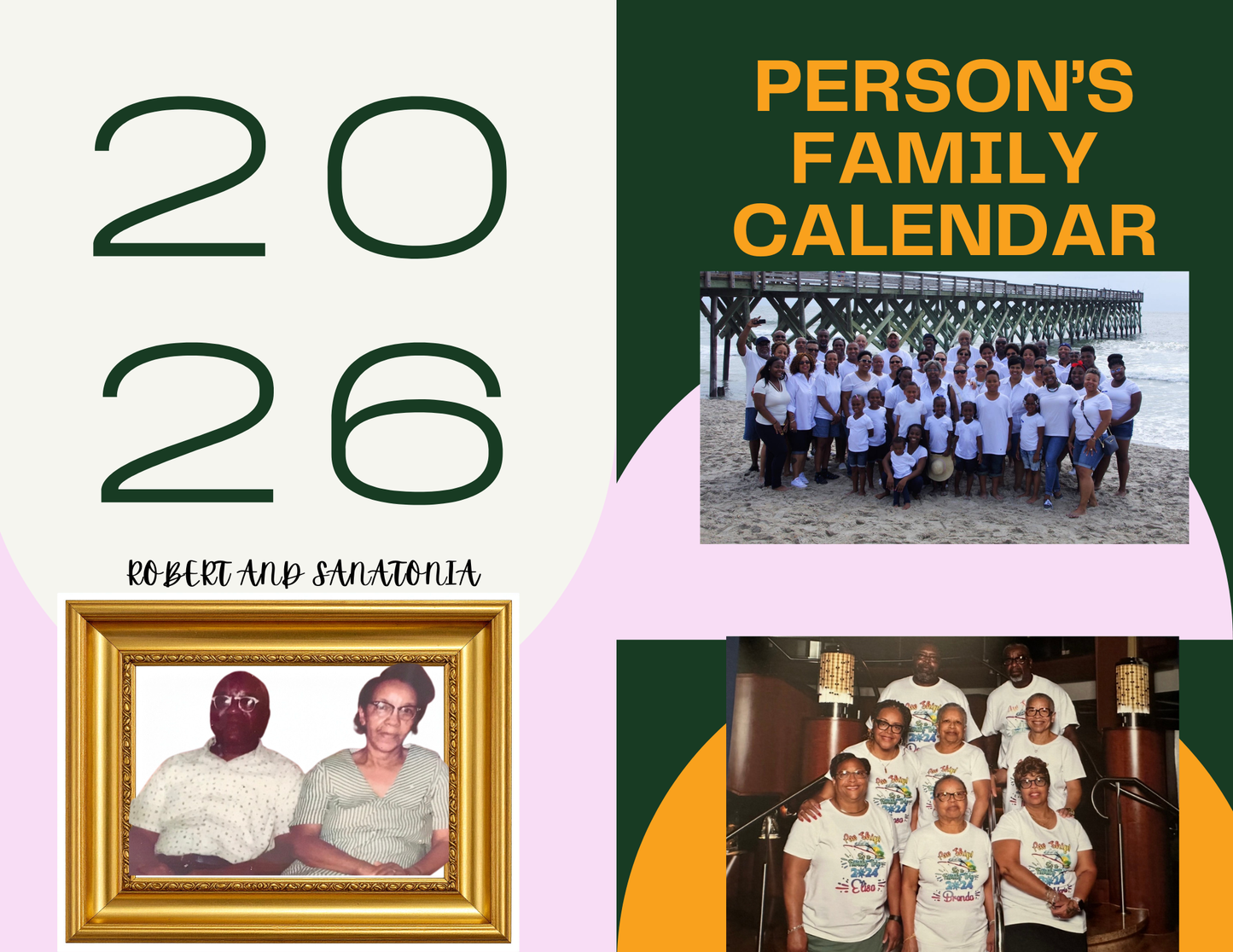 PERSON'S 2026 FAMILY CALENDAR