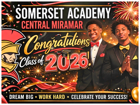 Somerset Academy Yard Sign