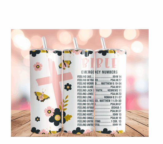 Faith Scripture Tumbler